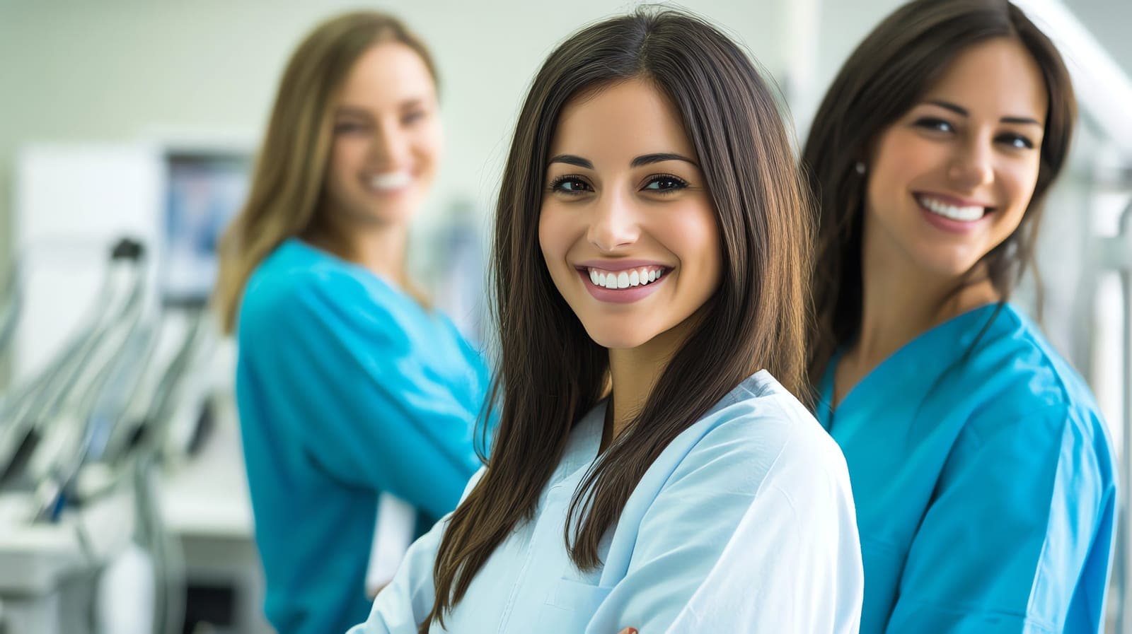 The friendly dental team at AllClear Dental Centre in Croydon